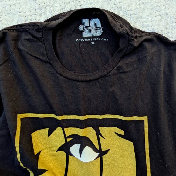 Toronto Raptors x OVO Sound Drake SGA Stadium Giveaway 10th Anniversa T-Shirt XL - Picture 6 of 6